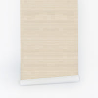 Tiny Houndstooth Grasscloth Wallpaper in Neutral