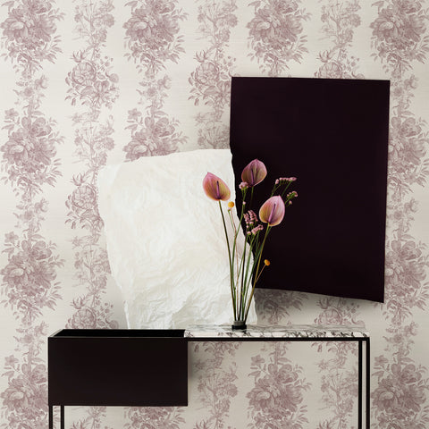 Toile de Jouy zijdebehang