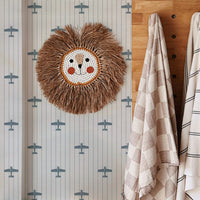 Vintage Airplane Silk Wallpaper
