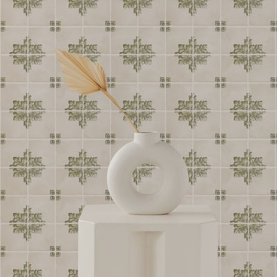 Vintage Italian Tiles Wallpaper