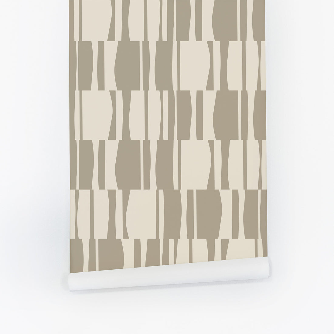 Abstract Geometric Tiles Print Wallpaper by Livettes | Livettes Wallpaper