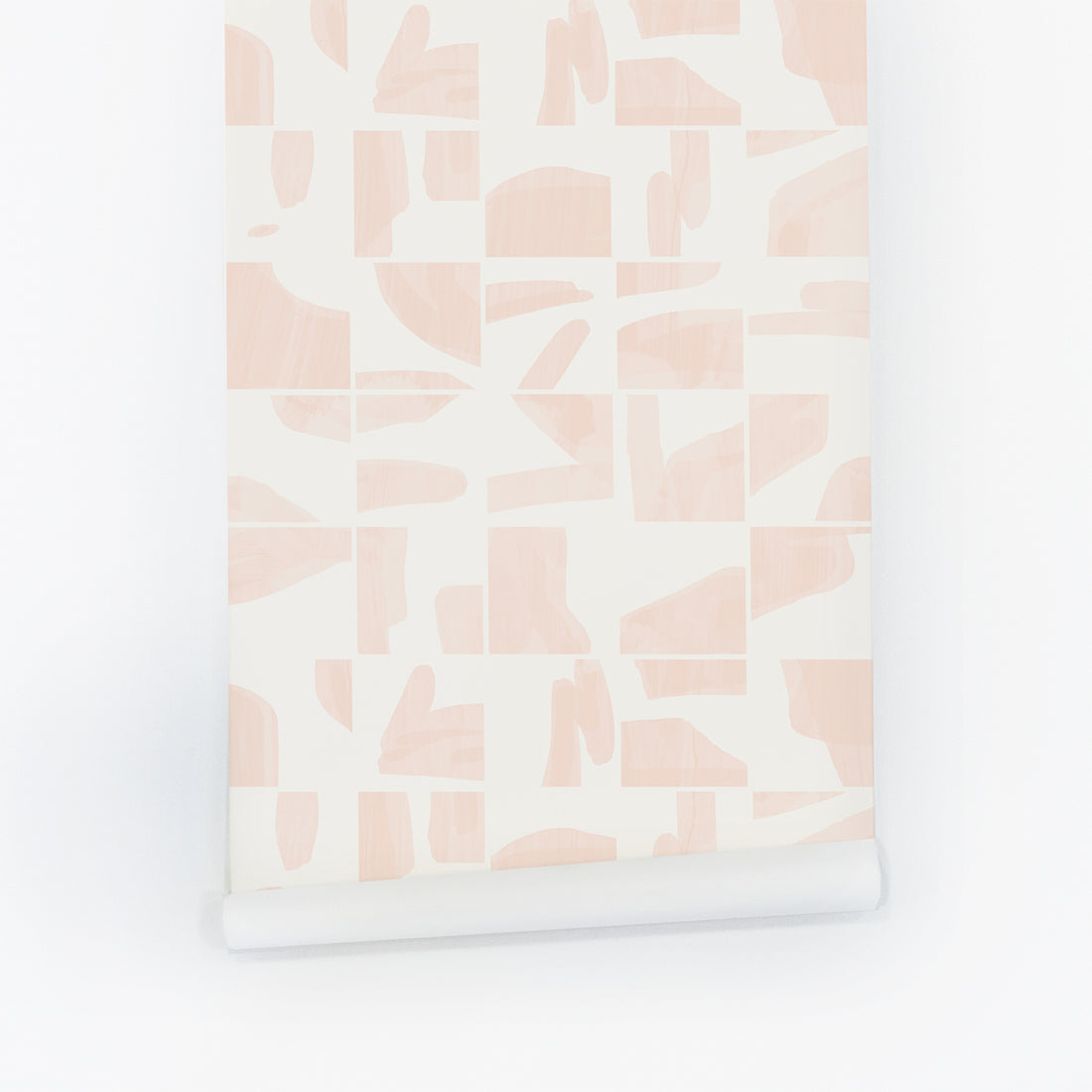 Pastel Wooden Tile Design Wallpaper