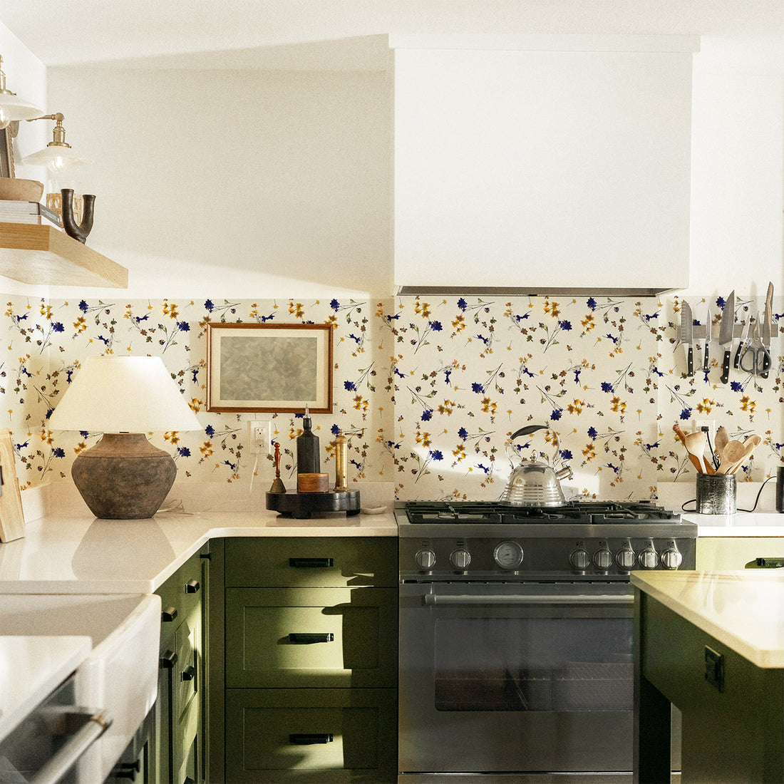 Wildflower Meadow Backsplash