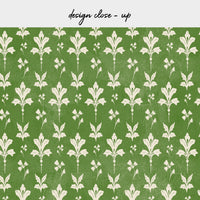 Vintage Floral Damask Backsplash