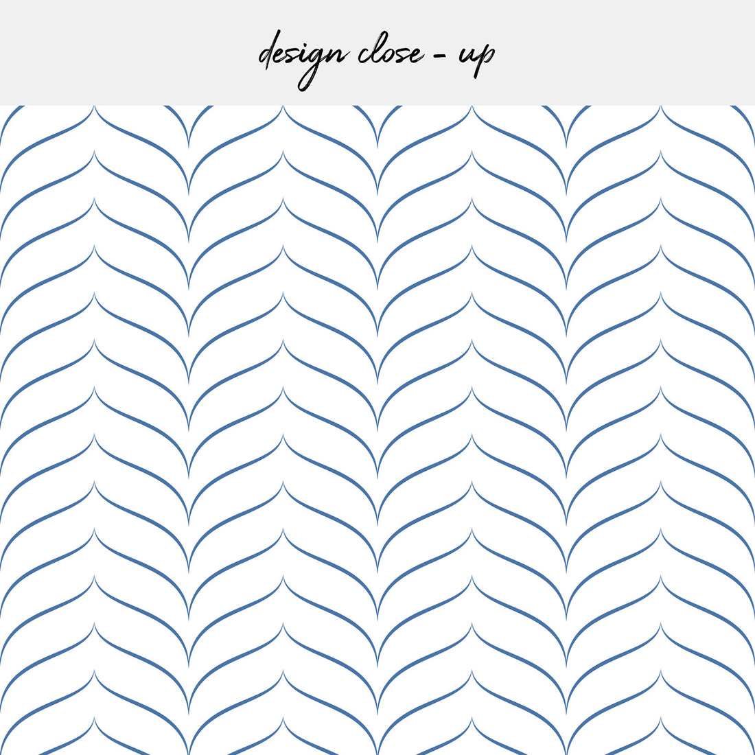 blue chevron elegant peel and stick backsplash