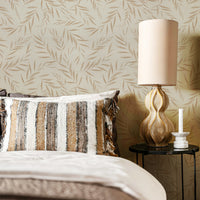 Botanical Foliage Silk Wallpaper
