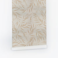 Botanical Foliage Silk Wallpaper