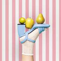 Candy Stripe Ceiling Wallpaper