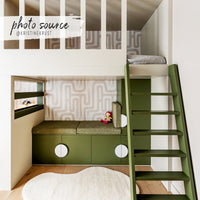Neutral Paintbrush Maze © Kids Wallpaper