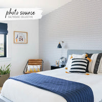 Doodle waves nautical theme wallpaper