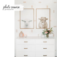Beige brush strokes print wallpaper