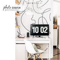 Line Art wall mural