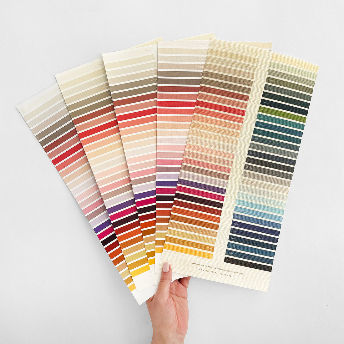 Grasscloth Wallpaper Color Palette