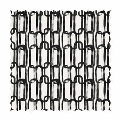 black and white antique fabric pattern