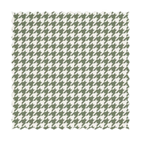 classic farmhouse fabric style with green houndstooth pattern