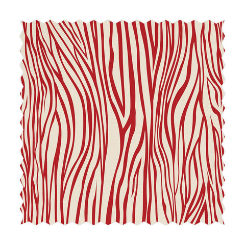 Zebra Rouge Design Printed Fabric