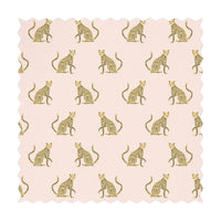 light pink leopard print fabric design for cute textiles