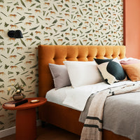 Ferns And Tigers Wallpaper