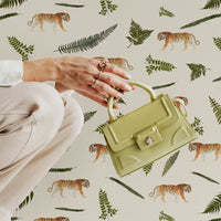 Ferns And Tigers Wallpaper