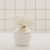 Classic neutral plaid design wallpaper