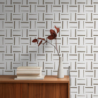Retro Lines Design Wallpaper