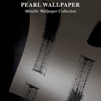 Metallic Pearl Abstract Piano Pattern Wallpaper