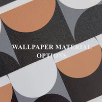 Retro Geometric Ombre Removable Wallpaper