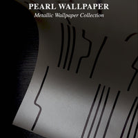 Metallic Pearl Geometric Drawing Lines Wallpaper