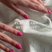 Retro Colors Soft Geometric Design Printed Fabric