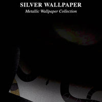 Silver Snake Metallic Wallpaper