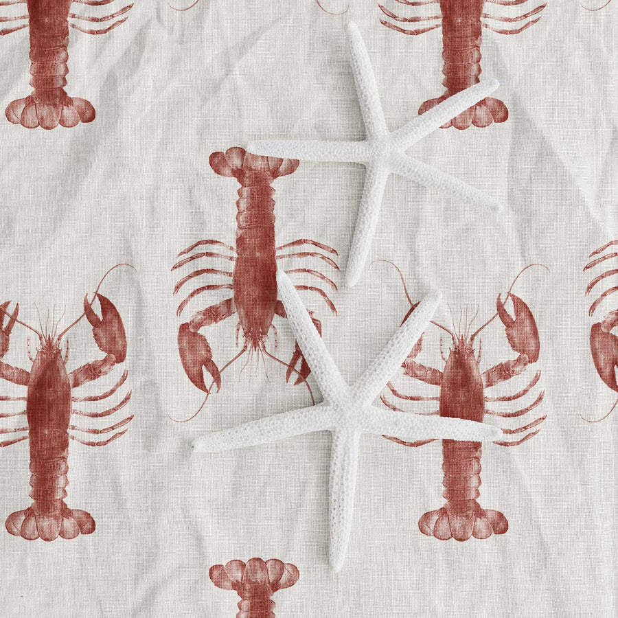 seafood design  fabric tablecloth