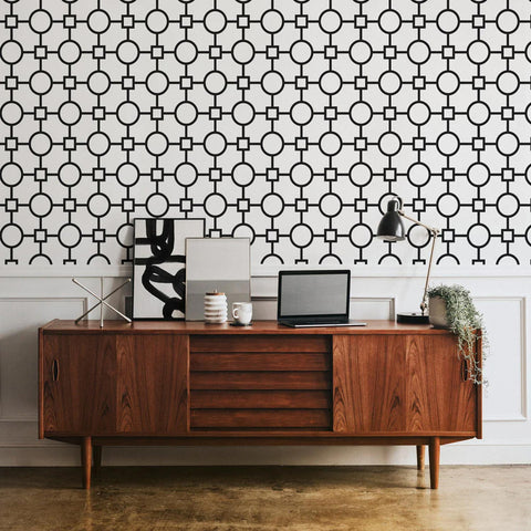 Retro style wallpaper
