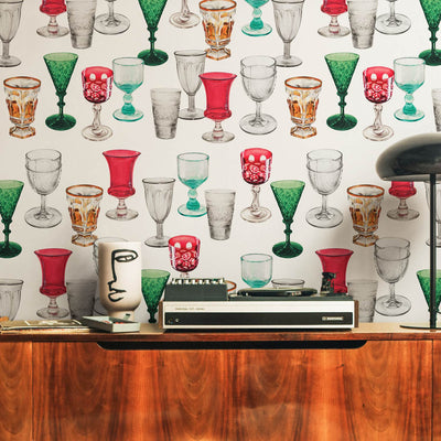 Vintage Cocktail Party Wallpaper