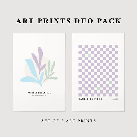Lavender Poster Duo Pack + Free FedEx Delivery