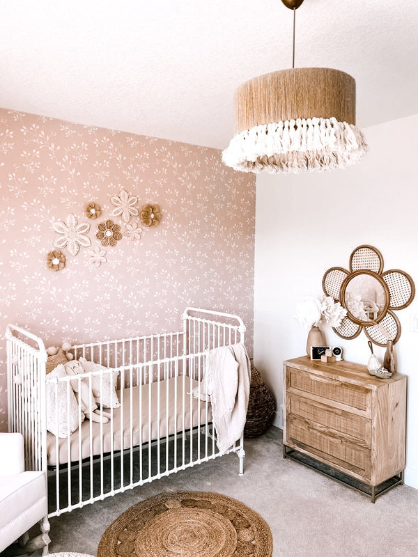 Adhesive Wallpaper Wallpaper Ideas For Baby Girl Nursery Vintage