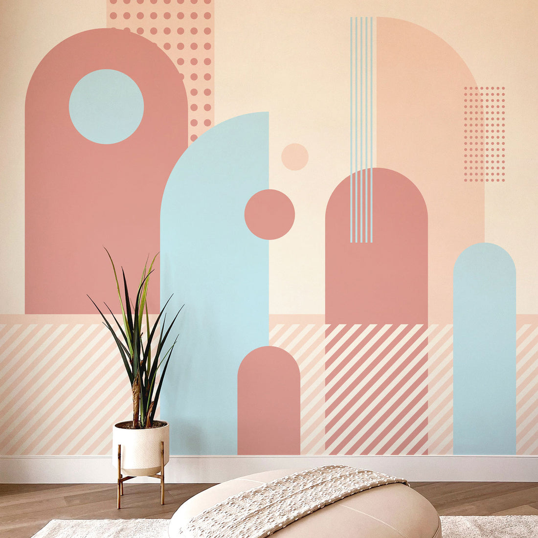 Minimalist Geometric Wallpaper Designs For Walls photo