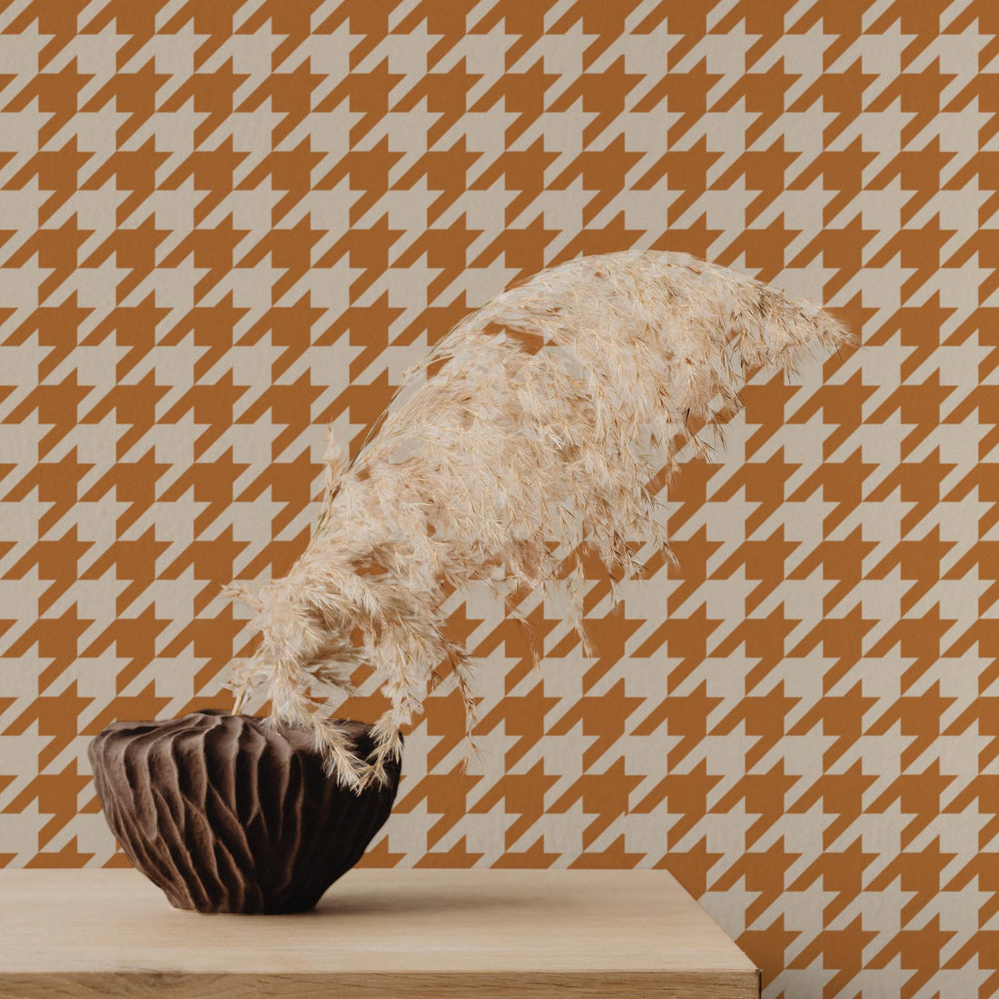 fall inspired checkered wallpaper peel and stick