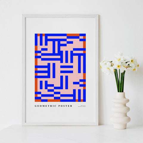 Poster Labirinto Multicolore