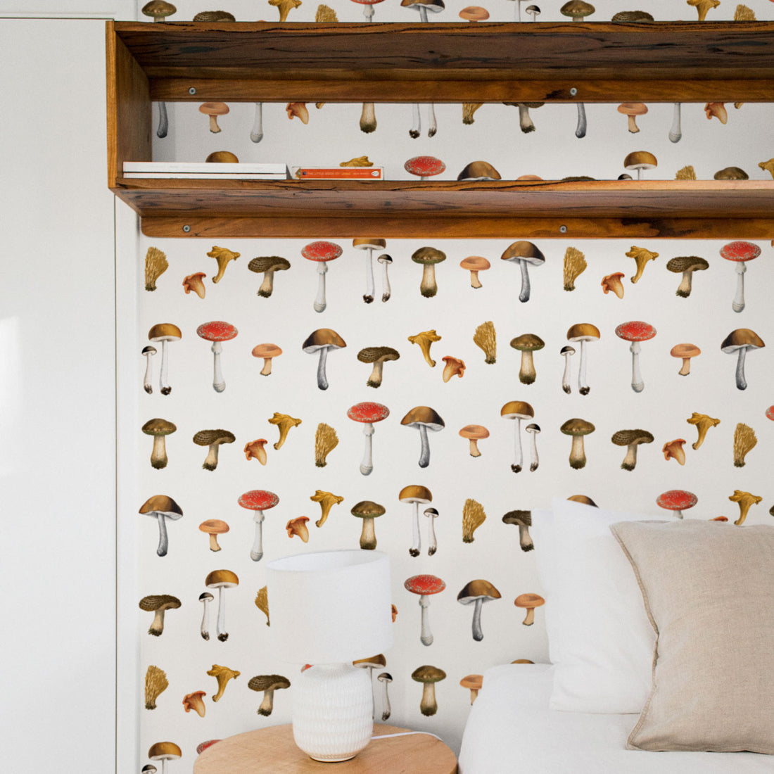 Colorful Mushrooms Wallpaper