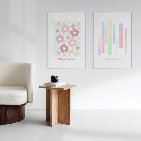 Flower Power Poster Duo Pack + Free FedEx Delivery