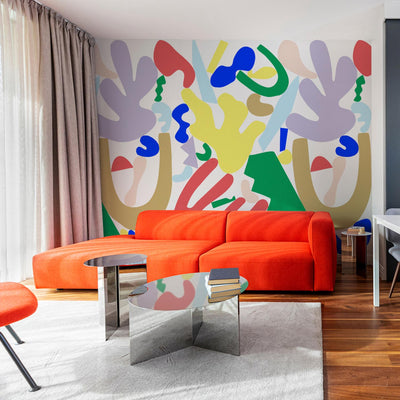 Bright Matisse Bricks Wall Mural