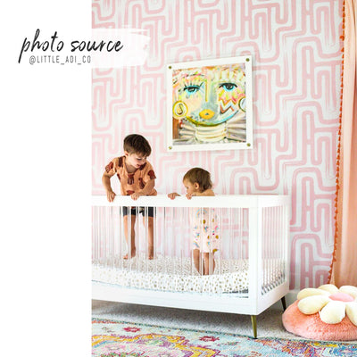 Millennial Paintbrush Maze © Wallpaper
