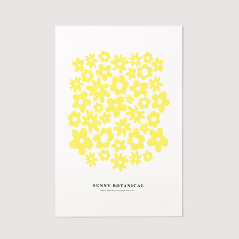 Sunny Botanical Poster