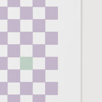 tiny lavender squares inspired wall art poster