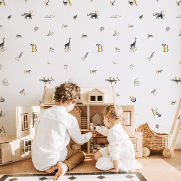 A Baby Boy Nursery with Preppy Plaid Wallpaper  Haven