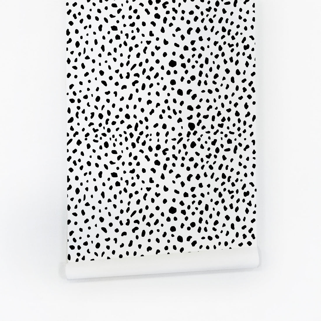 Dalmatian peel and stick wallpaper for rentals