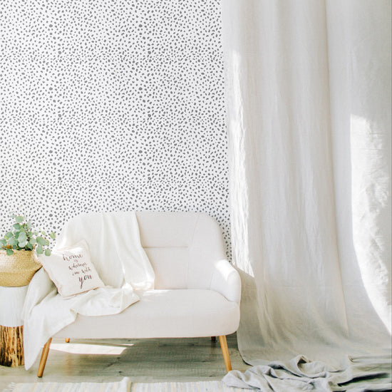 Dalmatian pattern removable wallpaper animal print Livettes