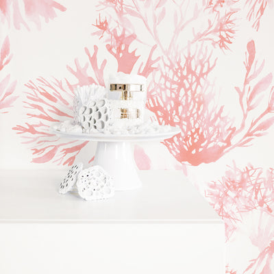 Elegant Coral Wallpaper