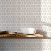 small paintbrush strokes pattern wallpaper design for kitchen