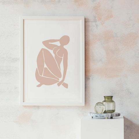 La stampa d'arte del nudo